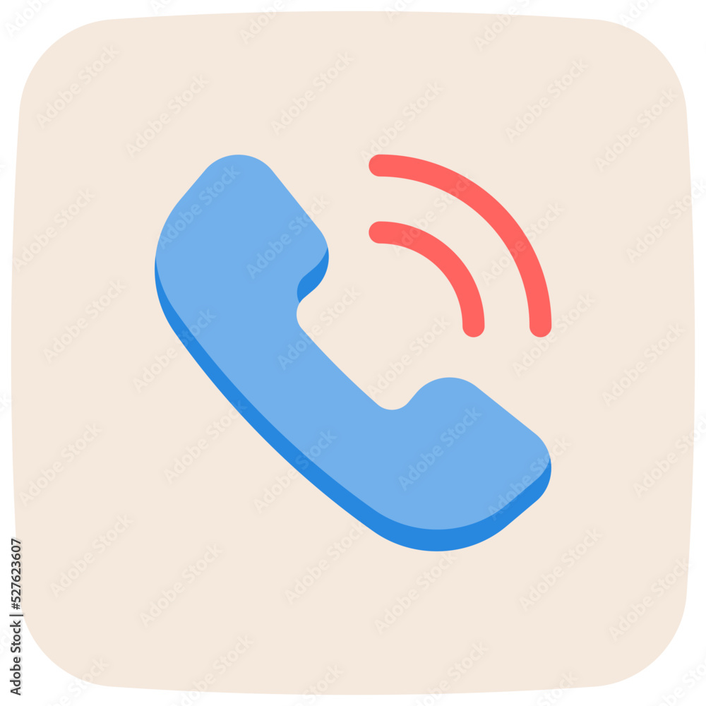 phone call flat gradient icon phone call flat gradient icon