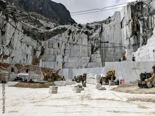 Marble quarry in Italy
