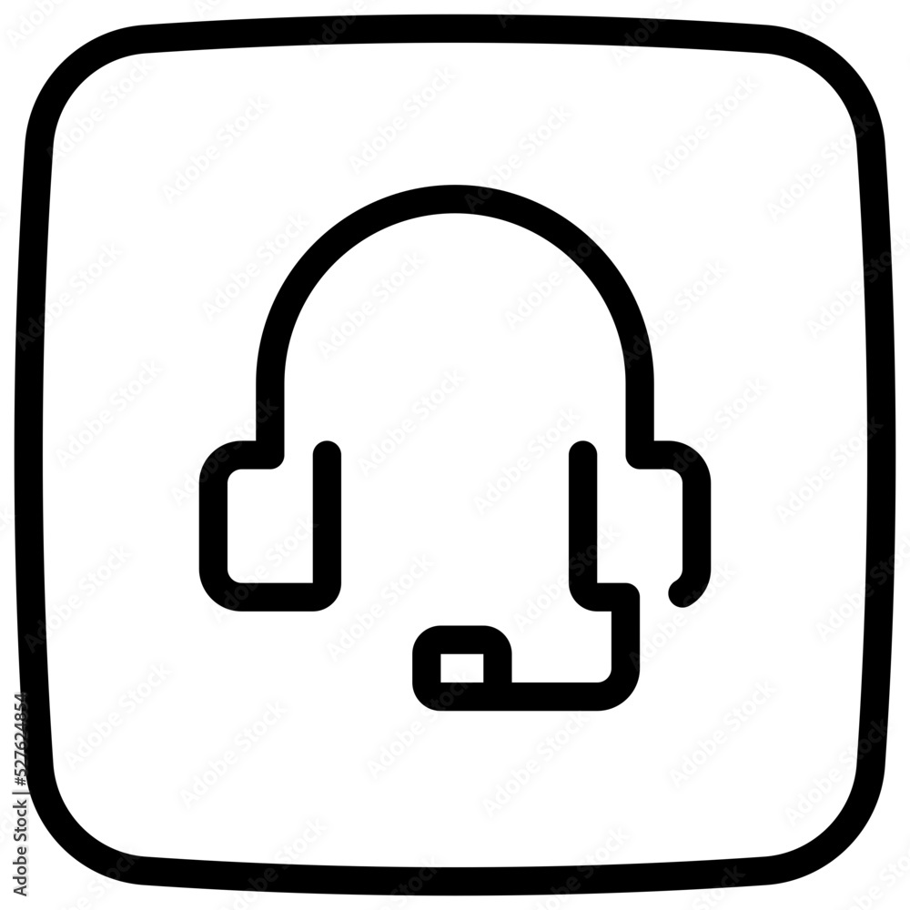 customer service line icon customer service line icon