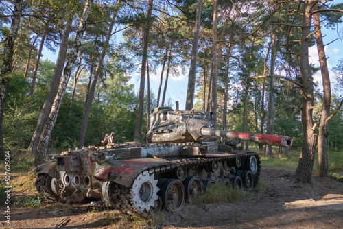 Panzerfriedhof im Brander Wald