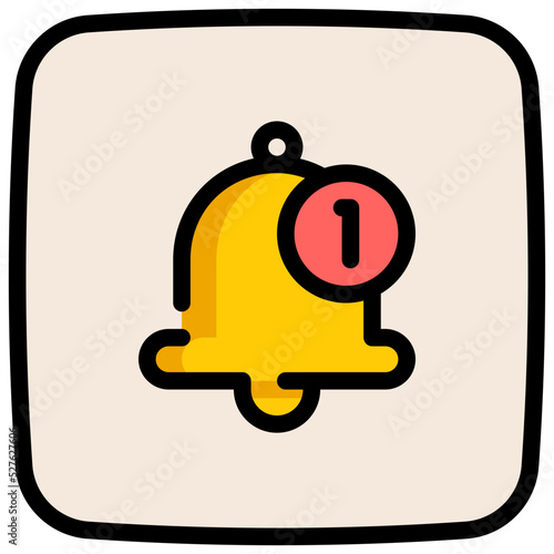 notification line color icon