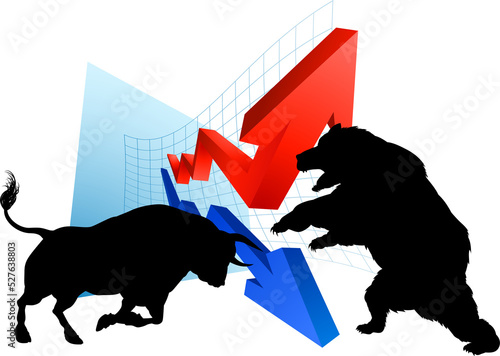 Bears Versus Bulls Stock Ma...
