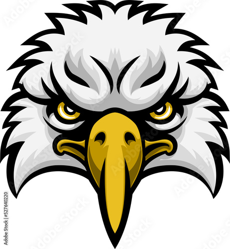 Eagle Mascot Face