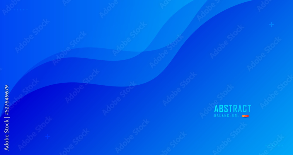 Light Blue background Dimension with overlay wave shape for banner