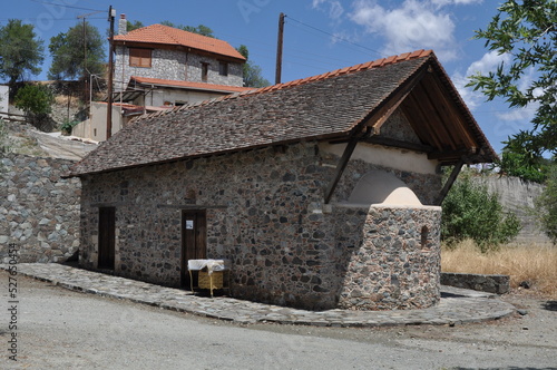 The beautiful village of Louvaras in the province of Limassol, in Cyprus 