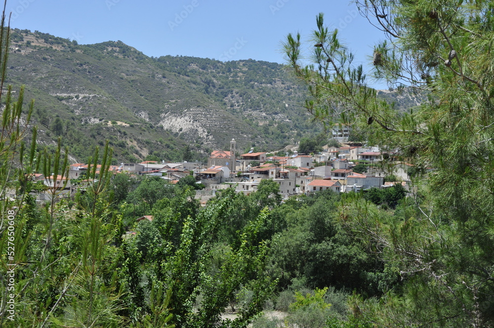 The beautiful village of Louvaras in the province of Limassol, in Cyprus
