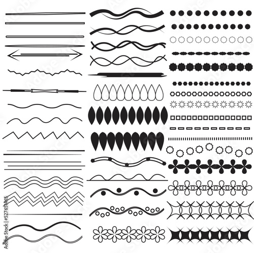 set of borders