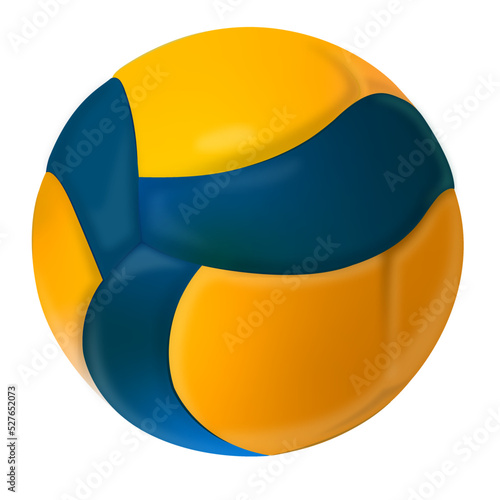 Mikasa v200w (Blue)
Volleyball Ball (Vector Illustration/AI)