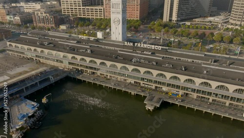 Port of San Francisco in the Morning