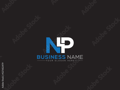 Modern NP Logo Letter Vector, Letter Np pn Logo Icon Design For Your New Business Or Brand