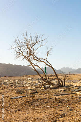 An abandoned military base in Sharm El-Sheikh. photo