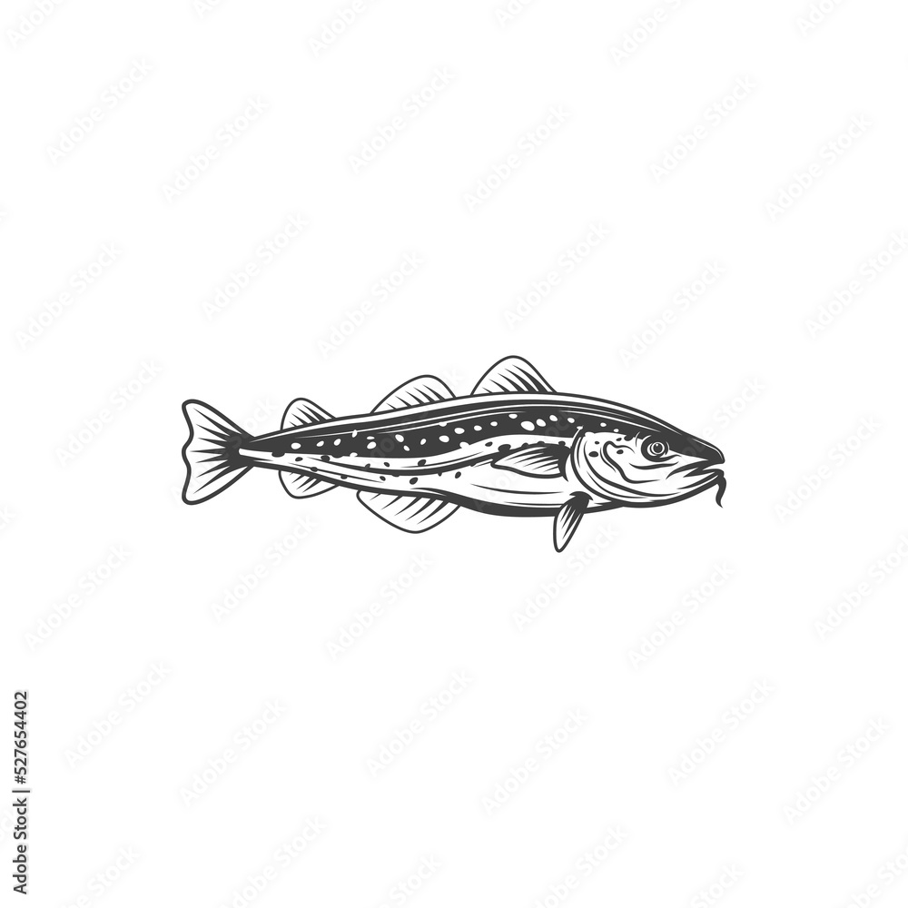 Horse mackerel with flounders, mackerel fishing sport emblem isolated monochrome icon. Vector aquatic animal, atlantic tuna bluefish trophy mascot. Scombridae saltwater fish, bluefin tuna, sardine Horse mackerel with flounders, mackerel fishing sport emblem isolated monochrome icon. Vector aquatic animal, atlantic tuna bluefish trophy mascot. Scombridae saltwater fish, bluefin tuna, sardine
