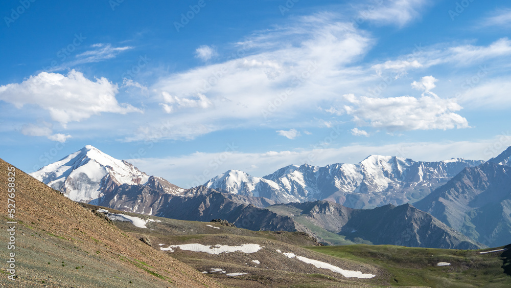Rocky mountain peaks. High mountains. Rocky rocks Rocky mountain peaks. High mountains. Rocky rocks