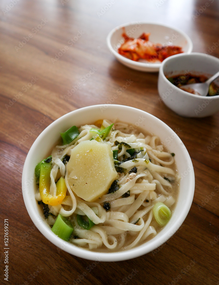 Korea Food Noodles kalguksu myeon hansik Korea Food Noodles kalguksu myeon hansik