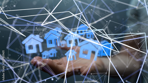 house in among houses for r...