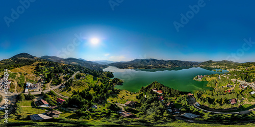 View of Lake Colibita Romania Travel 2022 photo