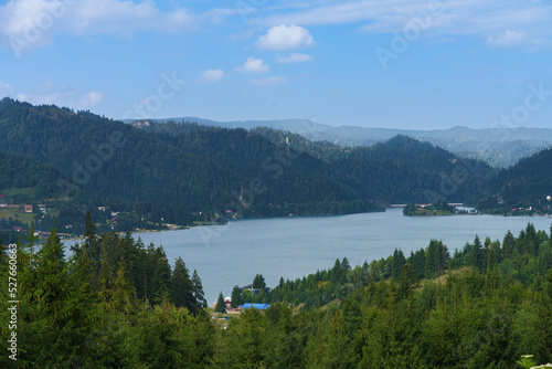 View of Lake Colibita Romania Travel 2022