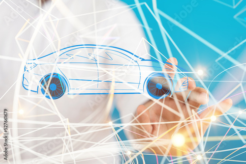 Car and insurance  concept ...