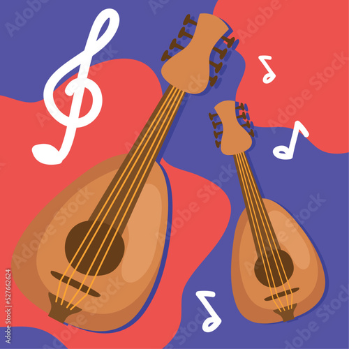 ukuleles and notes