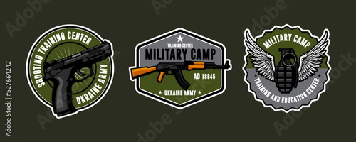 military logo design