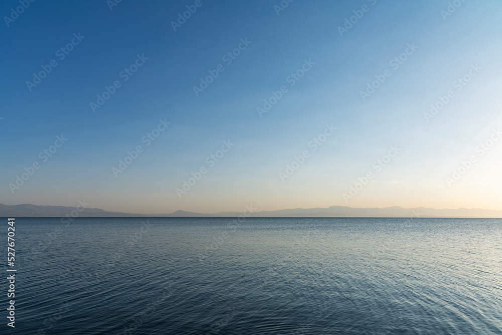 Beautiful golden sunset over the lake. Sunset landscape. Beautiful golden sunset over the lake. Sunset landscape.
