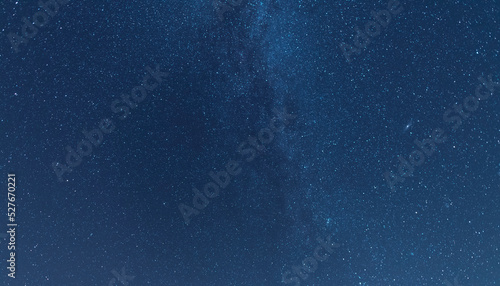 Beautiful bright milky way galaxy. Night photography  starry  sky.
