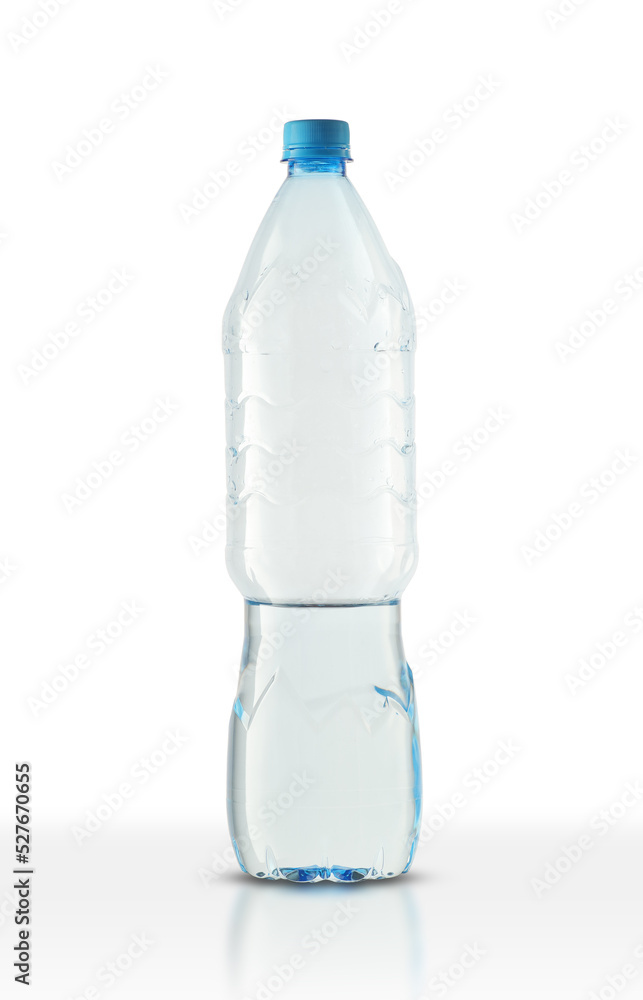 plastic bottle with water plastic bottle with water