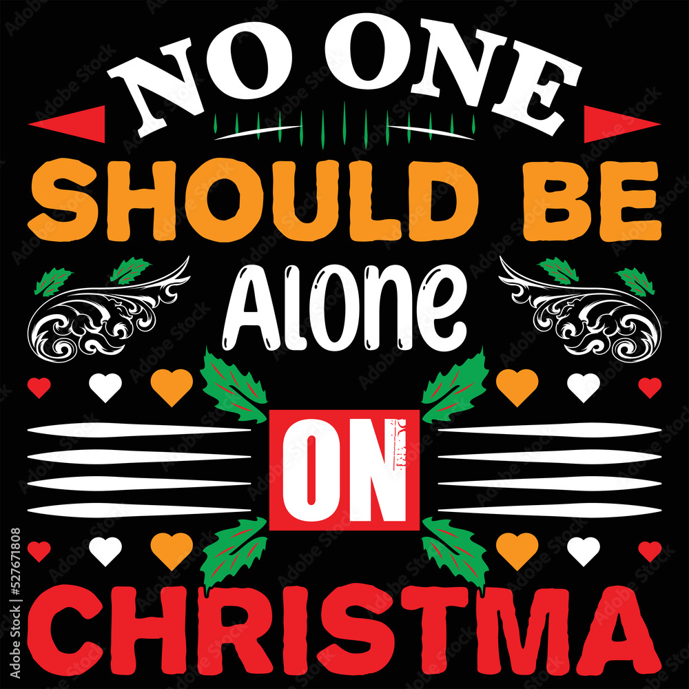 Naklejka premium THE BEST NEW CHRISTMAS T-SHIRT DESIGN 