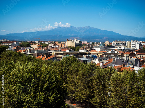 imagen de la ciudad de Perpignan des de las alturas  © carles