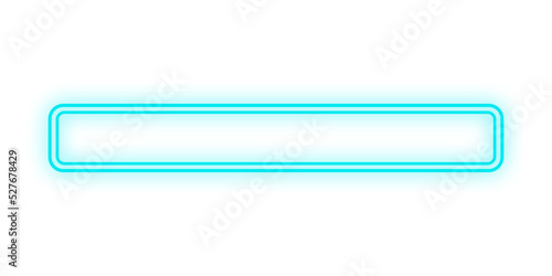 neon rectangle frame
