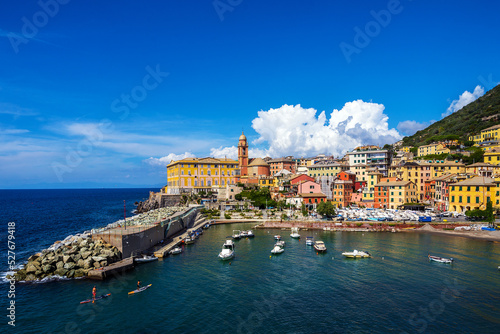 Fototapeta Naklejka Na Ścianę i Meble -  Impession von der Passeggiata Anita Garibaldi (Nervi)