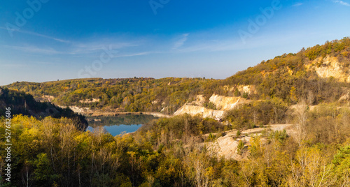 Gold mine near village of Rudabanya in Northern Hungary with a site of remains Rudapithecus Hungaricus, Hungary photo