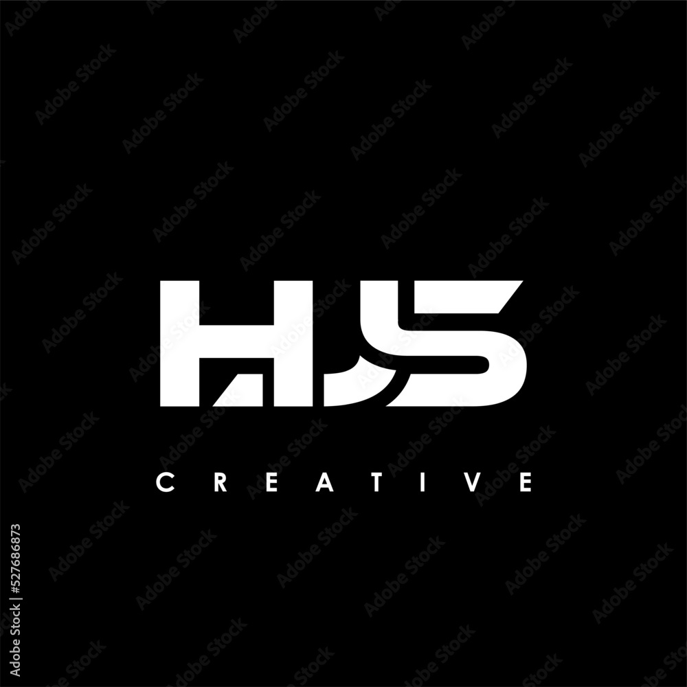 HJS Letter Initial Logo Design Template Vector Illustration HJS Letter Initial Logo Design Template Vector Illustration