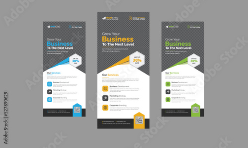 Modern Corporate Business Roll Up Banner Standee Template Vector Design, Abstract Creative X Banner, Pull Up Banner Layout for Advertisement, Ads, Exhibition, Display
