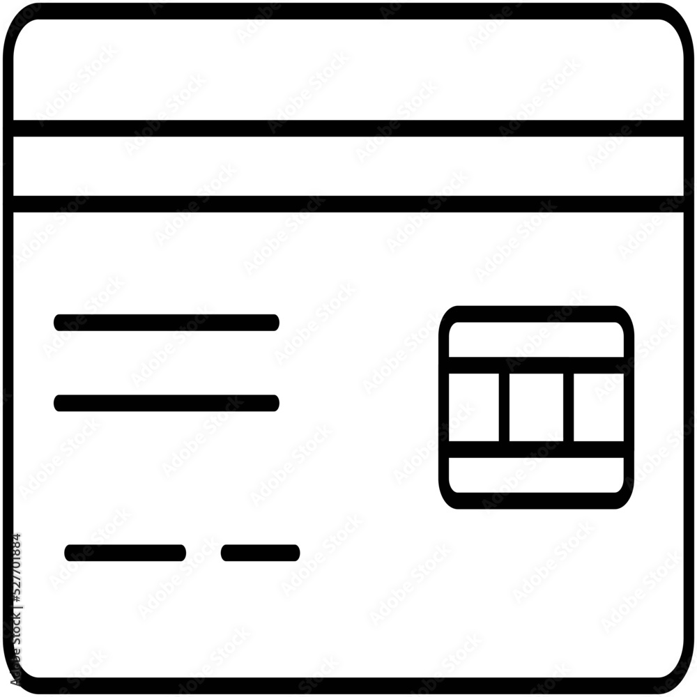 ATM Card Isolated Vector icon which can easily modify or edit
ATM Card Isolated Vector icon which can easily modify or edit