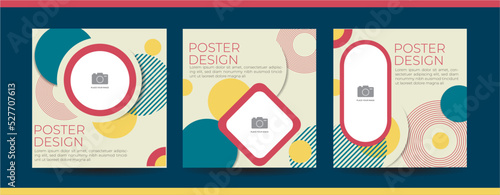 Modern and professional business template. corporate communication template, social media post