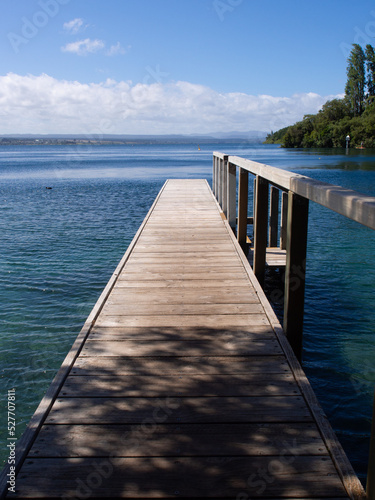 Jetty Into Lake Taupo Acacia Bay © mcgimpseymike