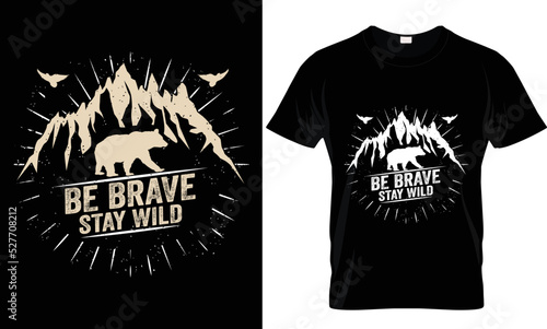 Mountain-Hiking t-shirt design	t-shirt design