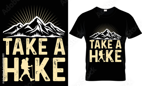 Fotografia Mountain-Hiking t-shirt design	t-shirt design