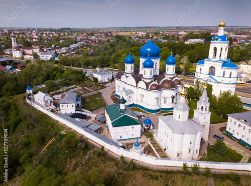 View of Bogolyubsky Monastery of Birth of Bogoroditsa in historic Russian village of Bogolyubovo, Vladimir Oblast photo