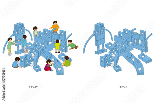 室内遊具ソフトブロック