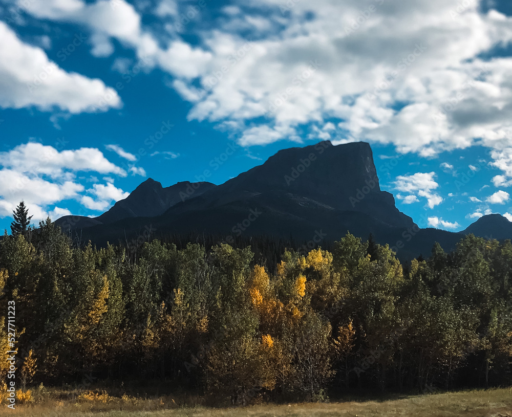 Fototapeta premium autumn in the mountains