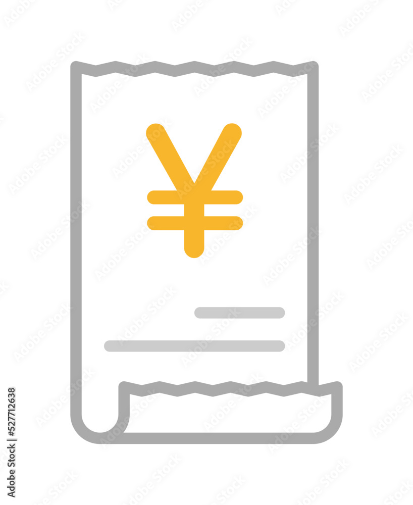 Obraz premium レシート