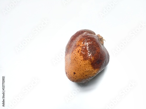 Poum palm fruit on white background photo