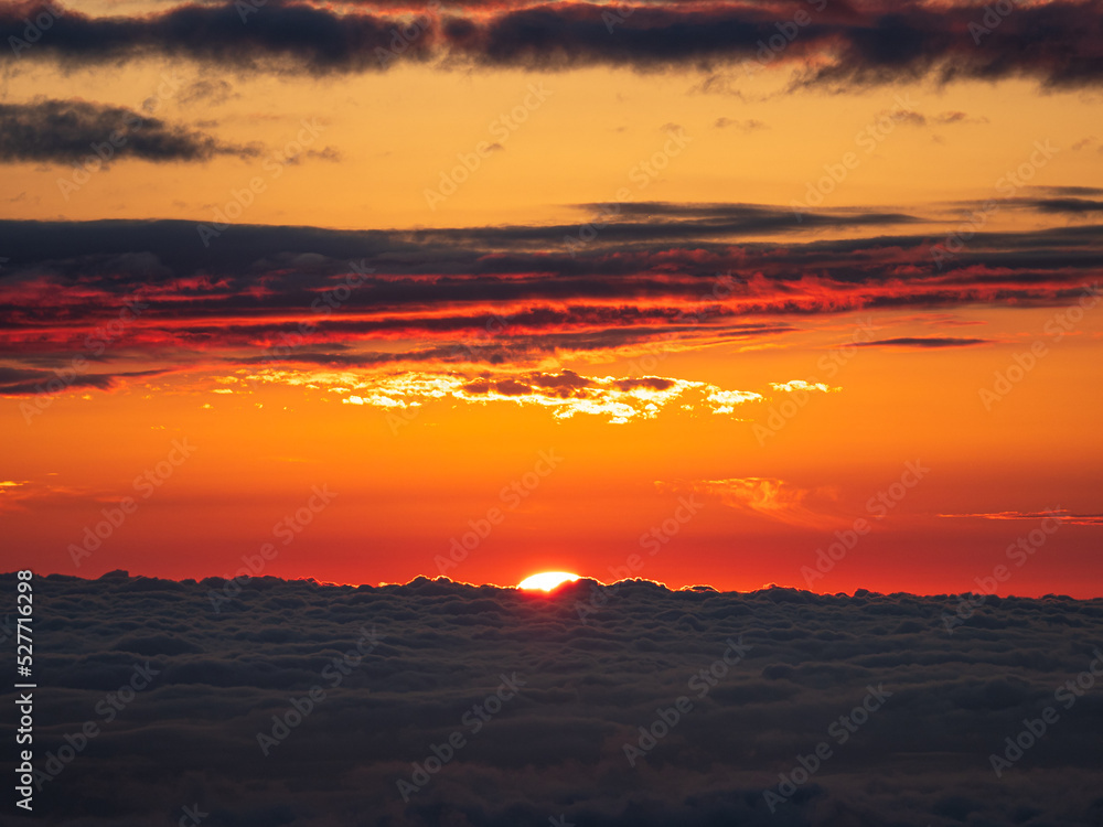 Fototapeta premium 夕日が沈む
