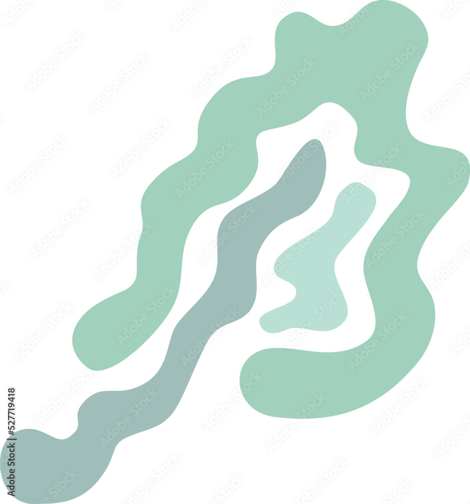 Colorful pastel abstract blob Colorful pastel abstract blob