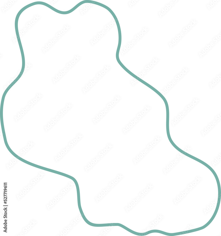 Colorful abstract line blob element Colorful abstract line blob element