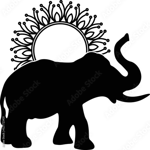 Elephant Silhouette