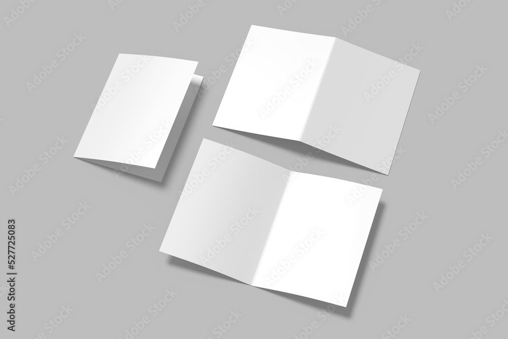 A5 Bifold Brochure Blank Mockup A5 Bifold Brochure Blank Mockup