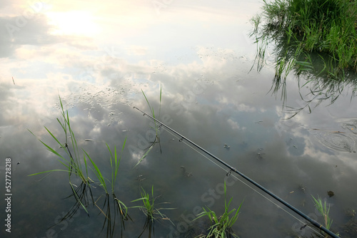 fishing rod spinning outdoor fishing